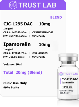 14-CJC-1295 DAC, Ipamorelin CJC-1295, Ipamorelin (20mg) (DAC) (Blend)