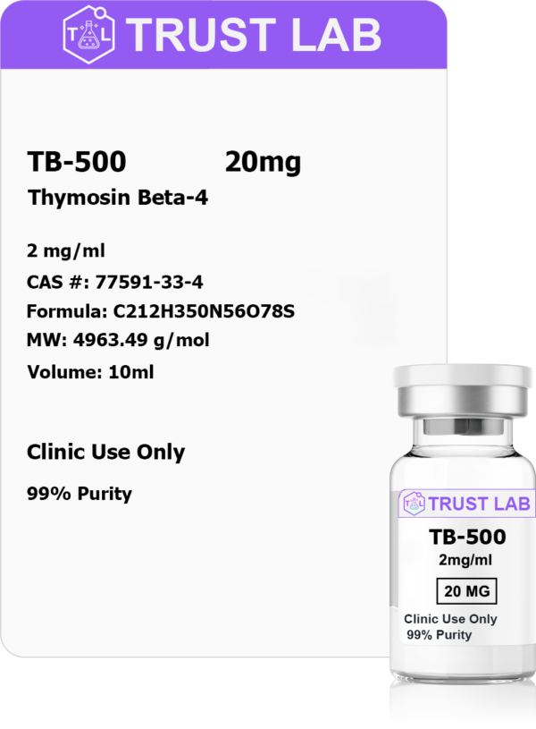 TB-500 (Thymosin Beta-4) (20mg)