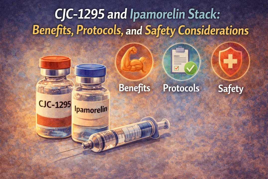 CJC-1295 and Ipamorelin Stack: Benefits, Protocols, and Safety Considerations