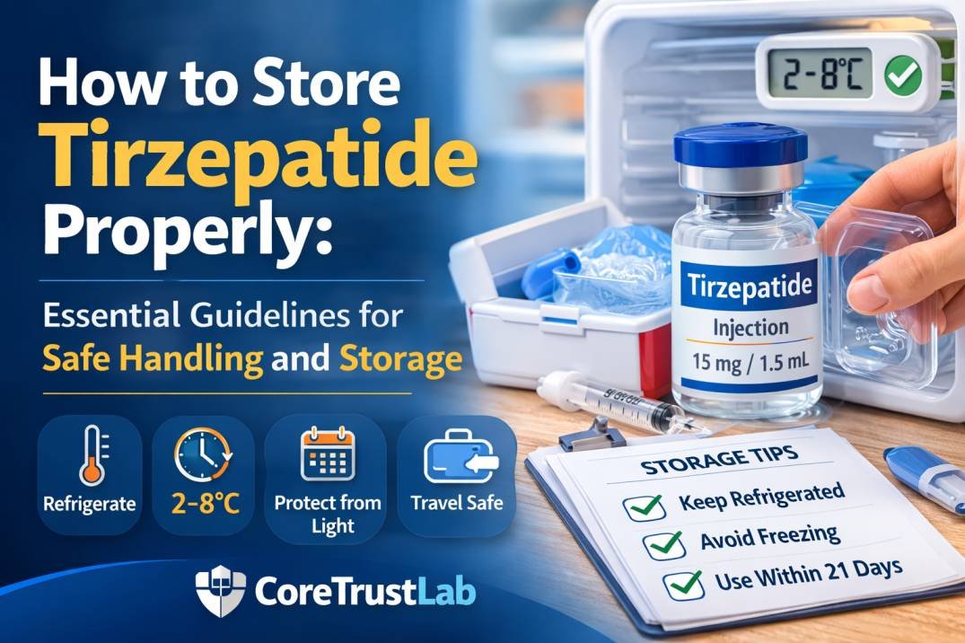 How to Store Tirzepatide Properly: Essential Guidelines for Safe Handling and Storage
