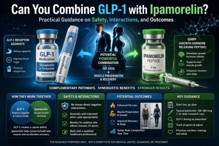 Can You Combine GLP-1 with Ipamorelin? Practical Guidance on Safety, Interactions, and Outcomes