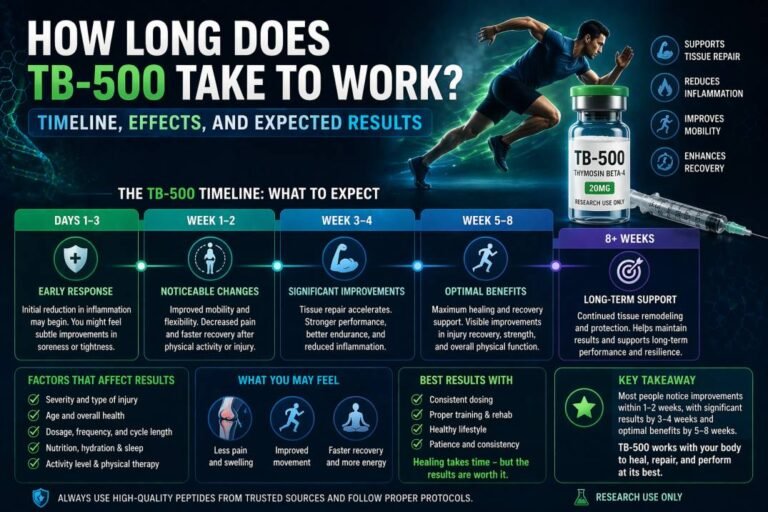 How Long Does TB-500 Take to Work? Timeline, Effects, and Expected Results