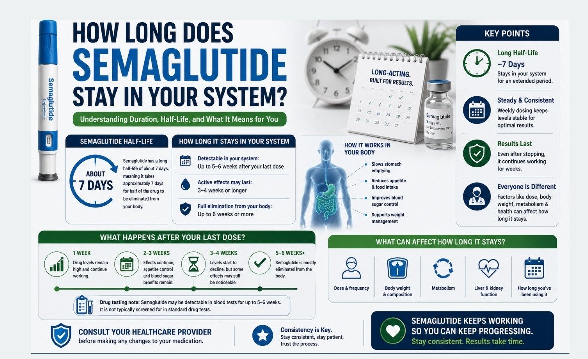 How Long Does Semaglutide Stay in Your System? Understanding Duration, Detection, and Effects