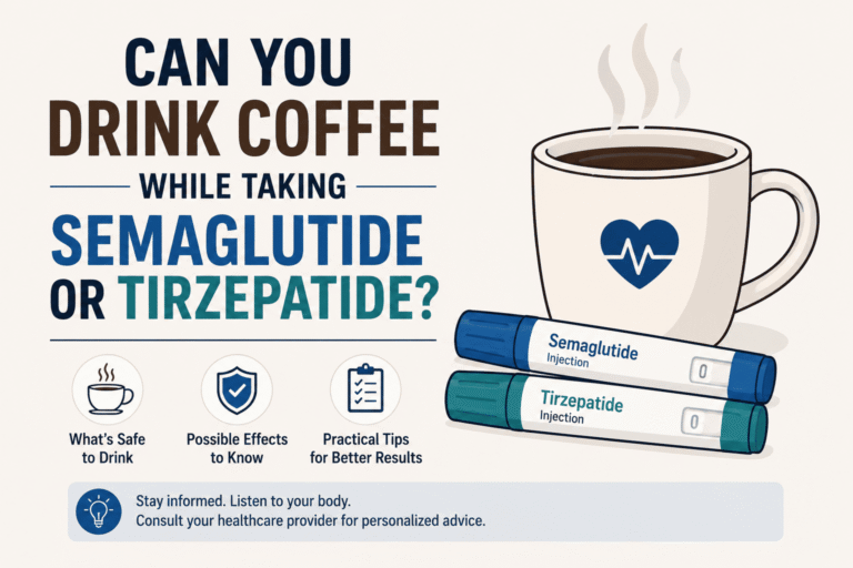 Can You Drink Coffee While Taking Semaglutide or Tirzepatide? Practical Guidance on Safety and Timing