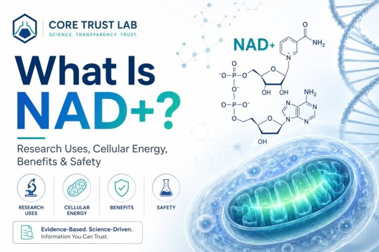 What Is NAD+? Research Uses, Cellular Energy, Benefits, Safety, and Peptide Study Applications