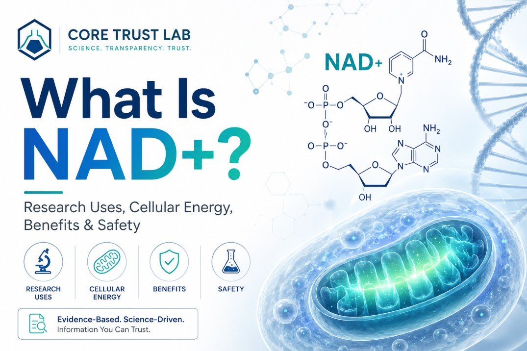 What Is NAD+? Research Uses, Cellular Energy, Benefits, Safety, and Peptide Study Applications